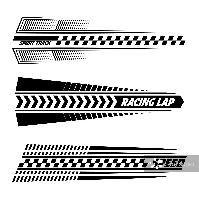 黑色运动贴纸图片素材