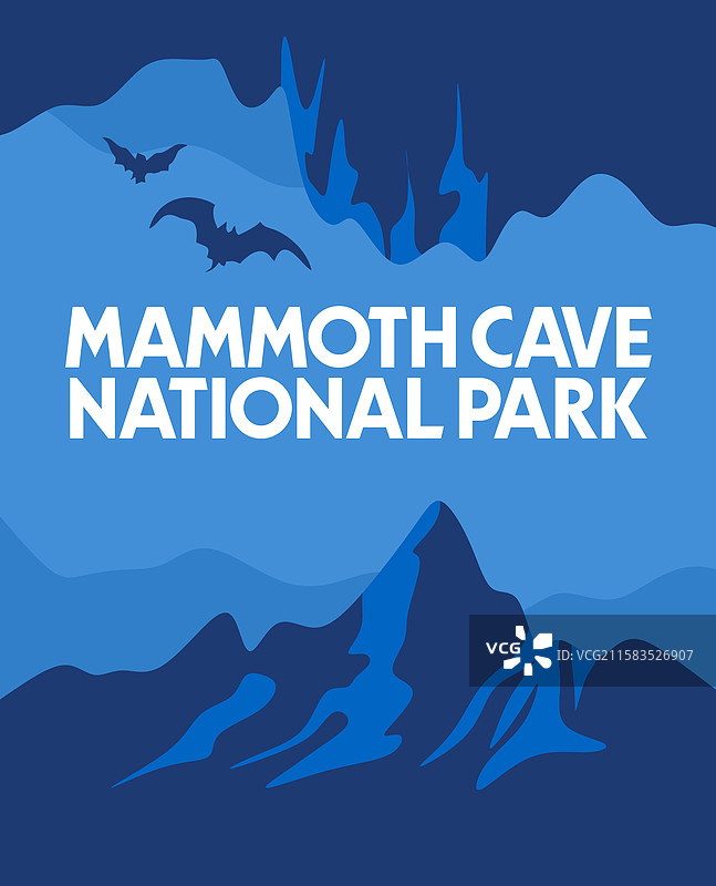 猛犸洞国家公园美丽的景色图片素材