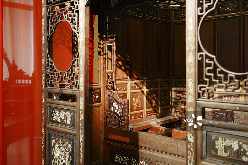 坐卧安寝——深圳博物馆藏床榻精品展图片素材