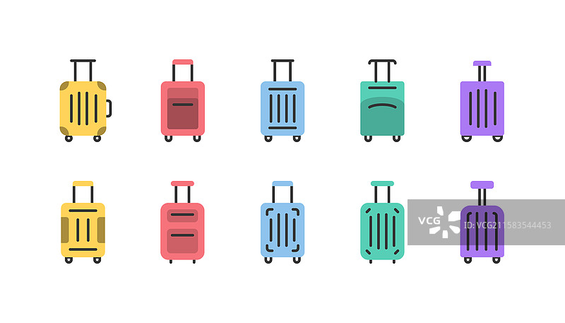 行李箱图标图片素材