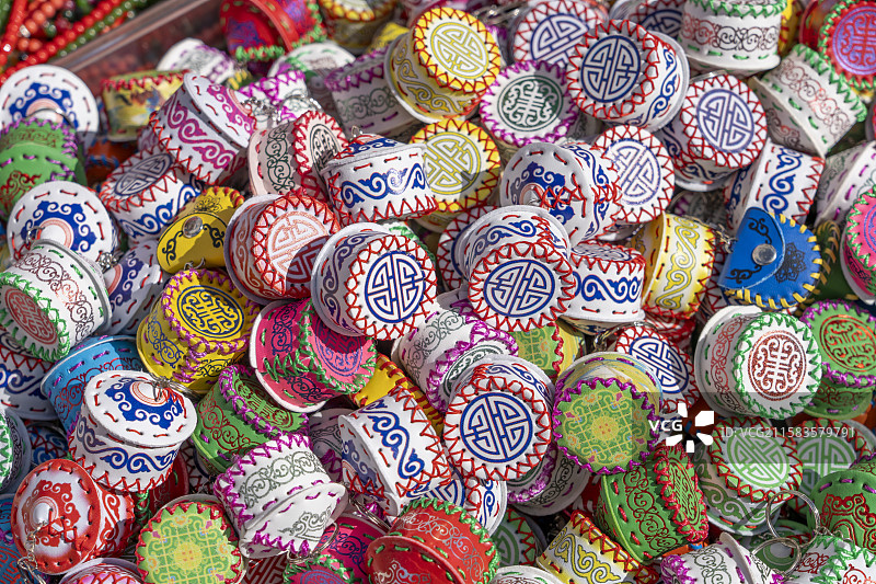 蒙古族工艺品特性图片素材