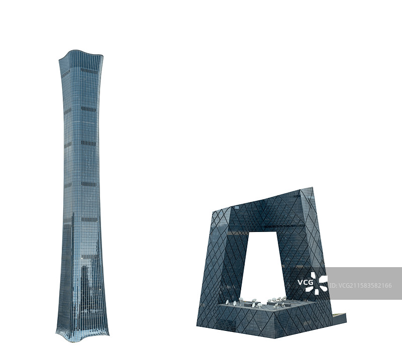 北京国贸CBD中国尊央视大楼免抠素材图片素材