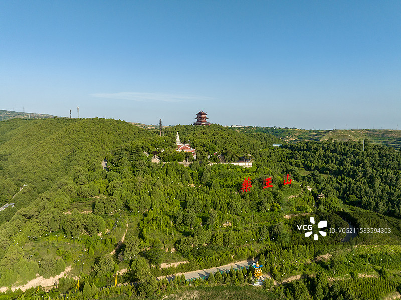 陕西省铜川市药王山景区图片素材