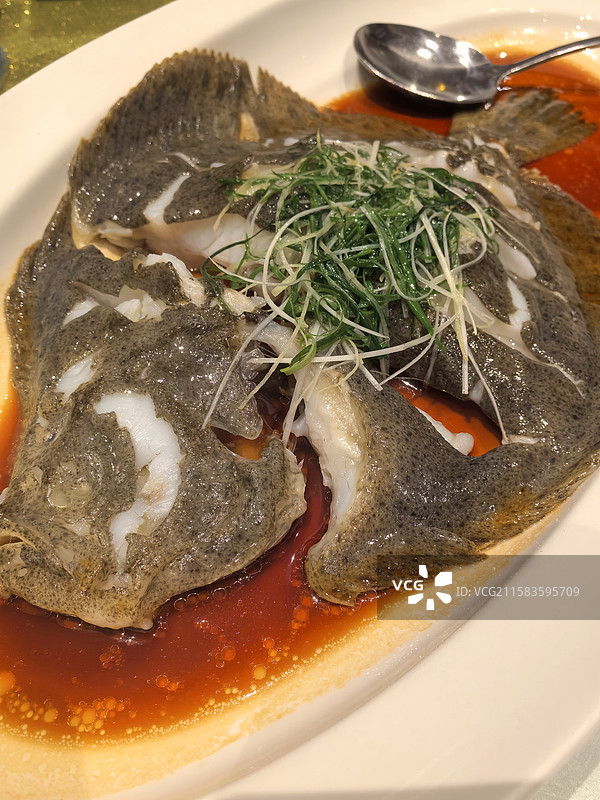 清蒸多宝鱼图片素材