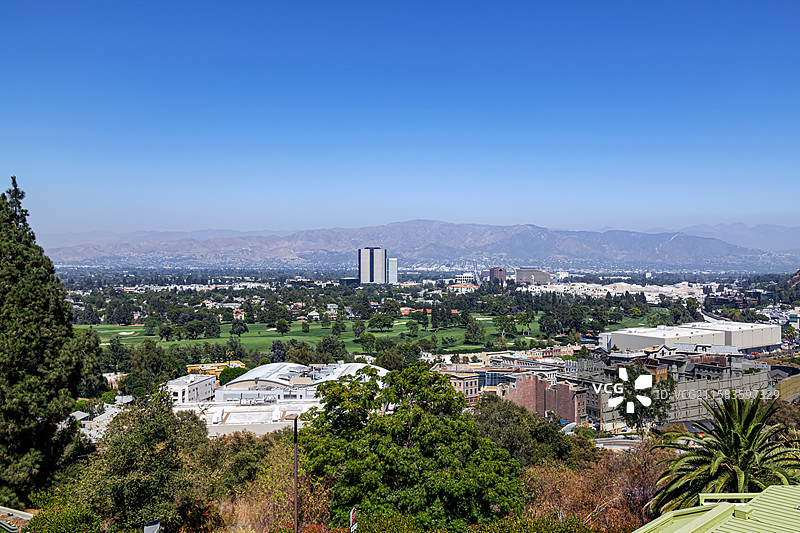 美国加里福尼亚州洛杉矶：好莱坞影城基地图片素材