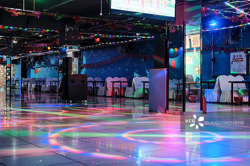 漠河舞厅及其内景图片素材