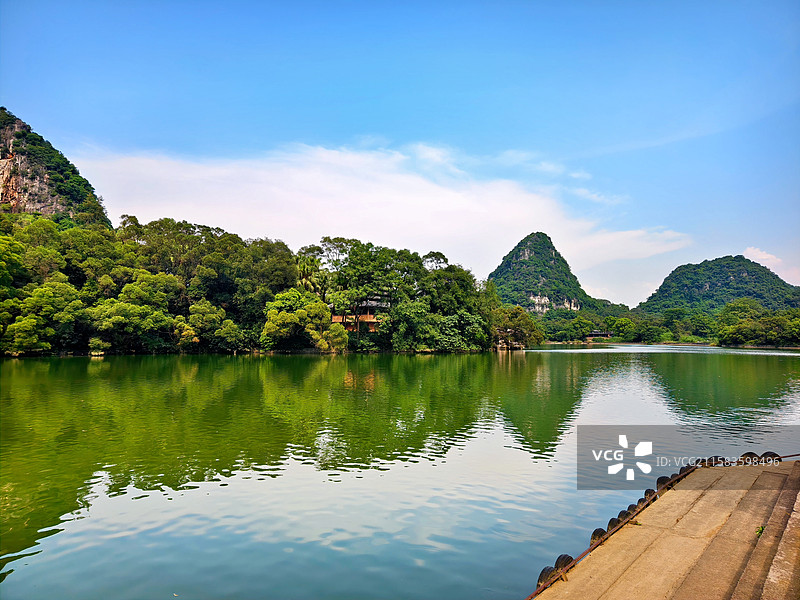 柳州龙潭公园一角图片素材