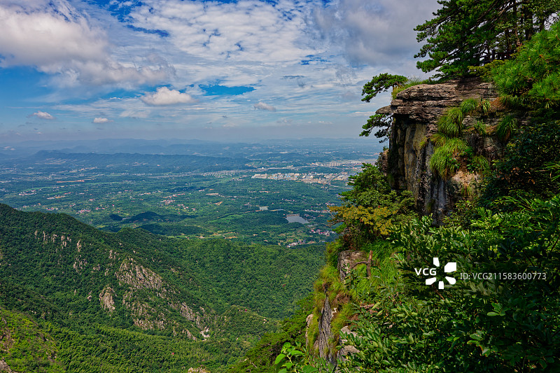 庐山龙首崖图片素材