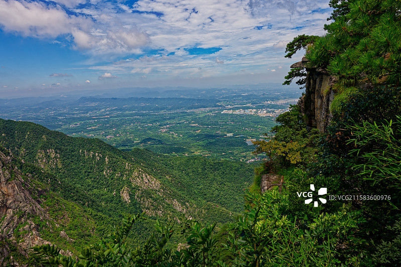 庐山龙首崖图片素材