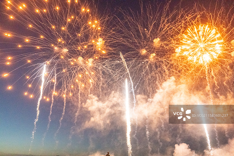 佛罗伦萨·Firenze-米开朗基罗广场-圣若望庆典图片素材