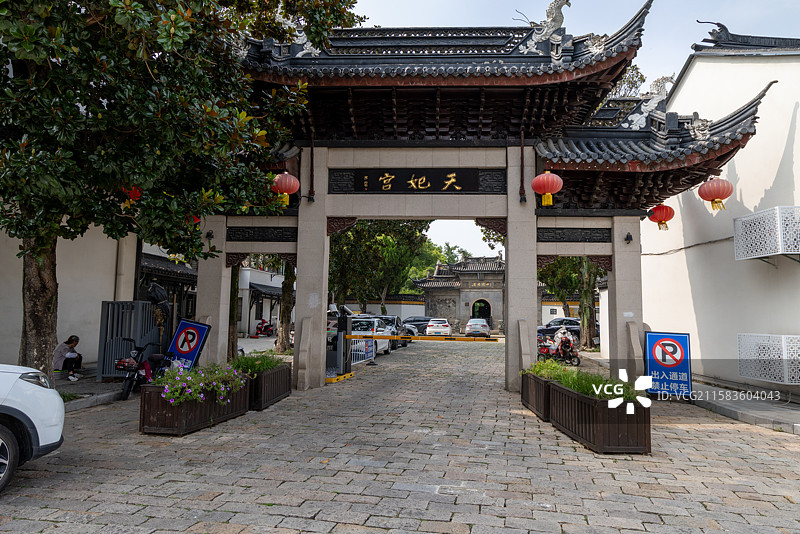 江苏苏州太仓浏河天妃宫遗迹图片素材