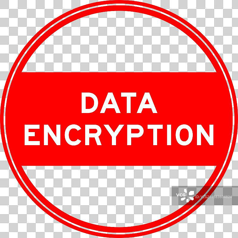 红色圆形印章贴纸在文字数据中图片素材