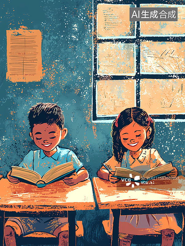 【AI数字艺术】教师授课、男老师、教授、讲师、教师节插画图片素材