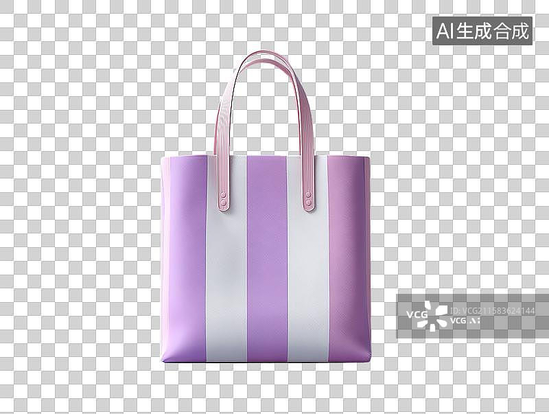 【AI数字艺术】紫色包，女式购物包图片素材
