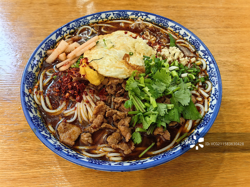 湖南邵阳牛肉粉图片素材