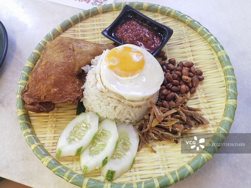 马来西亚椰浆饭图片素材