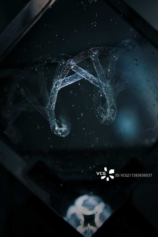 微观下的DNA图片素材