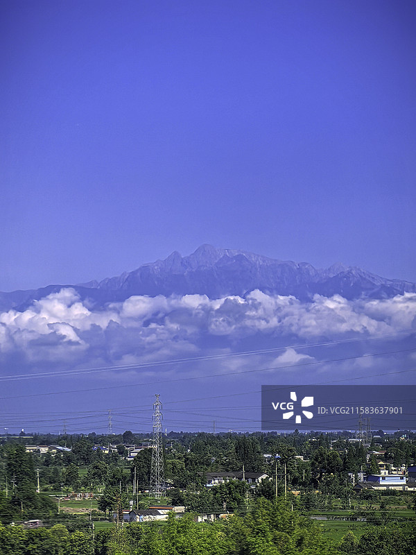 四川盆地龙门山脉狮子王峰、九顶山集锦图片素材
