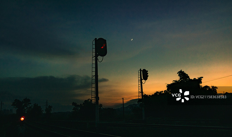 日夜分割线图片素材