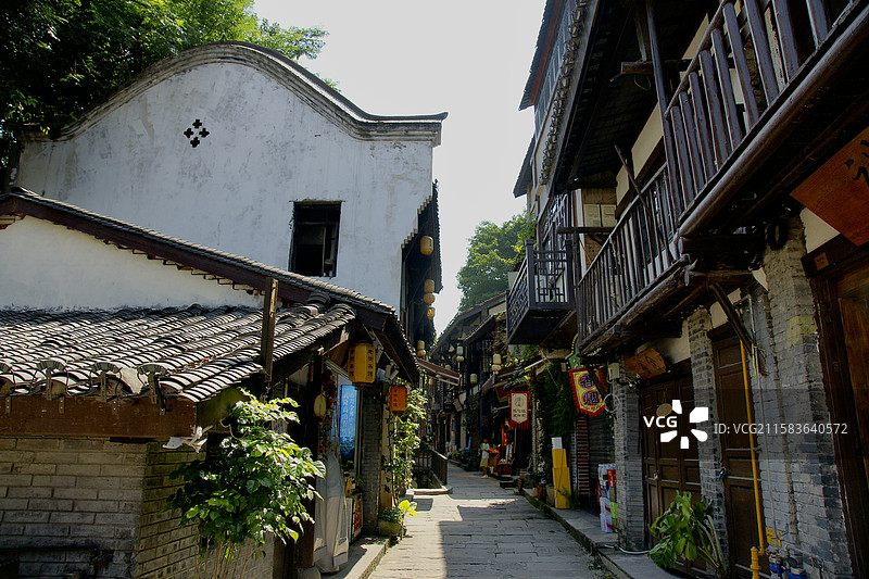 重庆磁器口古建筑图片素材