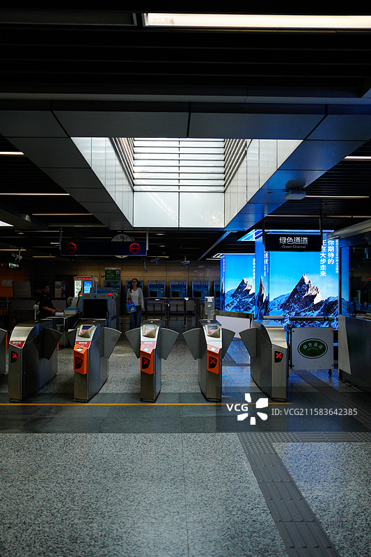 南京地铁元通站 公共空间改造 南京最美地铁图片素材