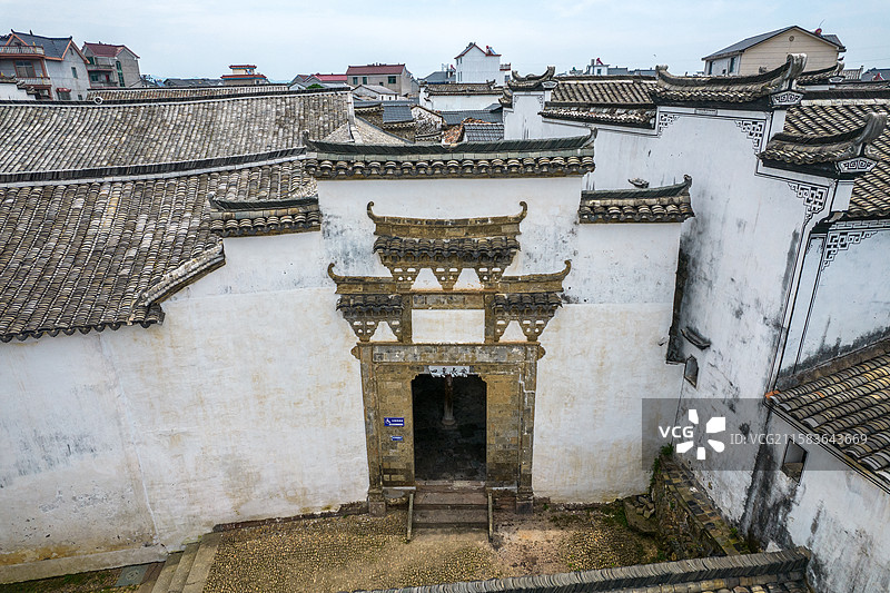 中国浙江省衢州市吴氏宗祠图片素材