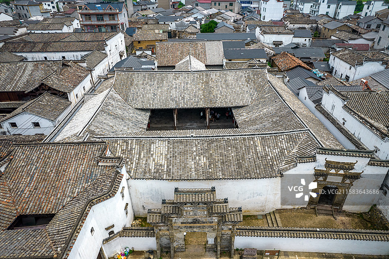 中国浙江省衢州市吴氏宗祠图片素材
