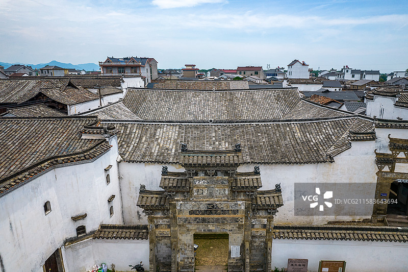 中国浙江省衢州市吴氏宗祠图片素材