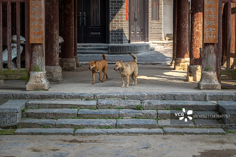 宁远县 下灌古村 状元楼图片素材
