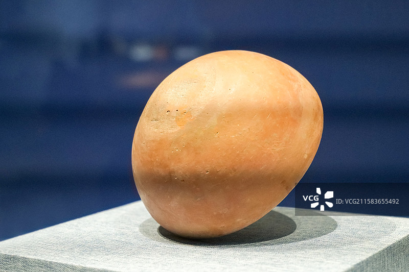 麻布纹陶钵 新石器时代 1955年陕西西安半坡遗址出土 中国国家博物馆藏图片素材