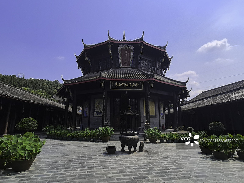 四川绵阳江油禅林寺图片素材