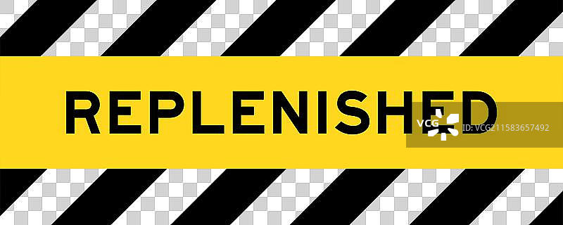 黑黄相间的条纹标签图片素材