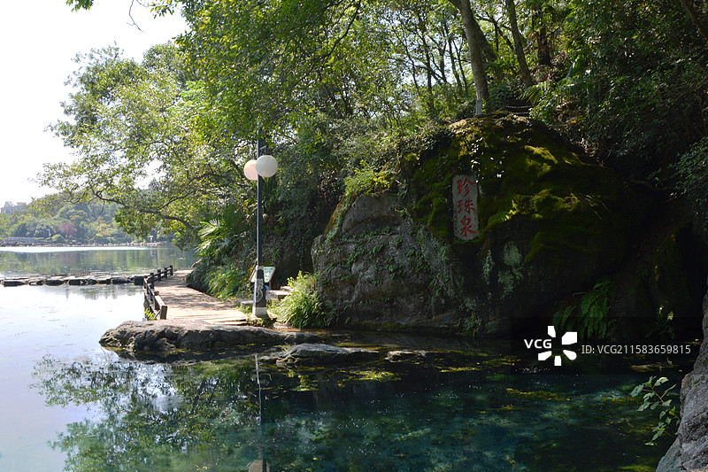 南京珍珠泉公园图片素材