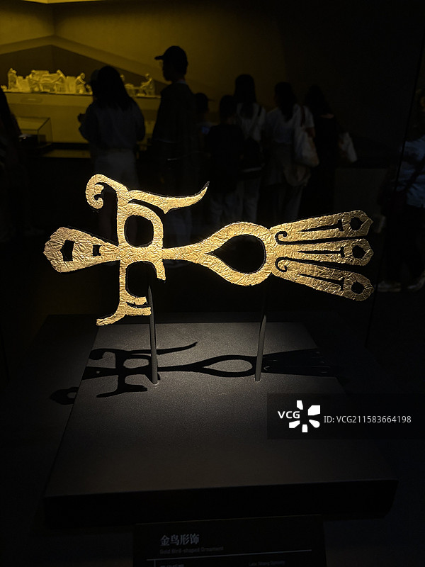 三星堆金钗图片素材