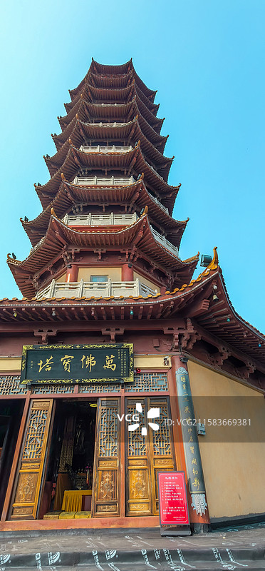 岳阳圣安寺景区图片素材