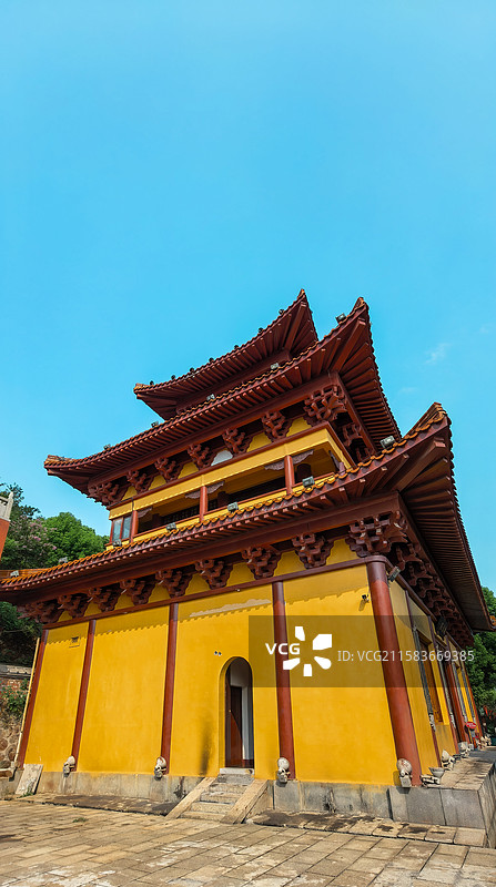 岳阳圣安寺景区图片素材