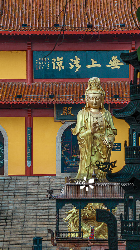 岳阳圣安寺景区图片素材