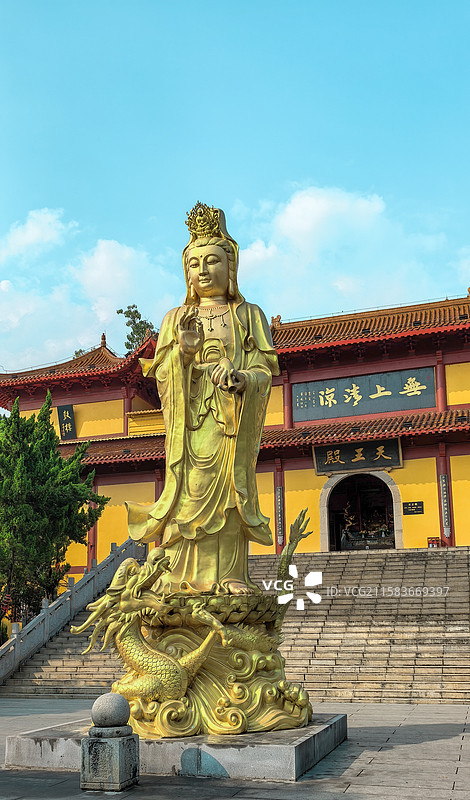 岳阳圣安寺景区图片素材