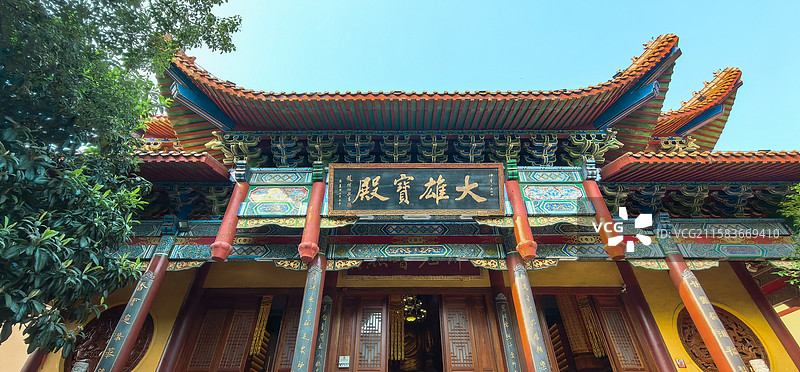 岳阳圣安寺景区图片素材