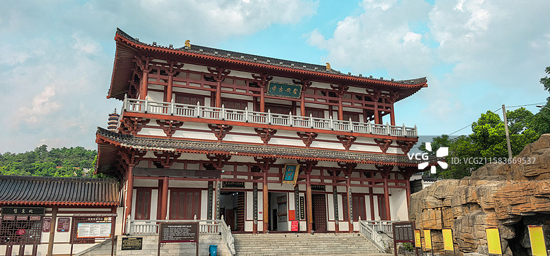 岳阳圣安寺景区图片素材