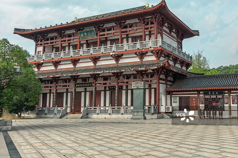 岳阳圣安寺景区图片素材
