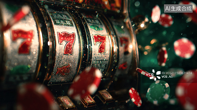 【AI数字艺术】幸运转盘的刺激游戏图片素材