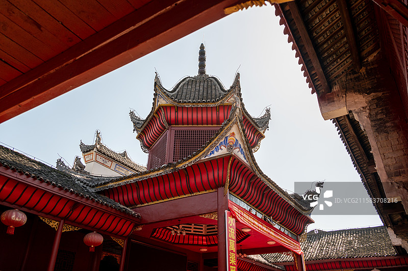 洞口县 萧氏宗祠图片素材