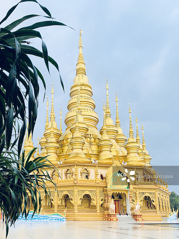 西双版纳勐泐景区风景图片素材