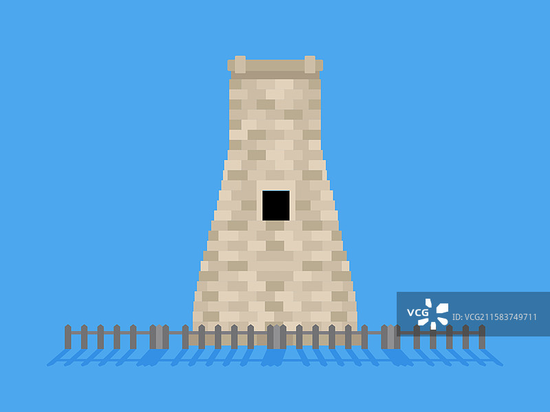 韩国文化，传统建筑，韩国文化遗产，国宝，瞻星台图片素材