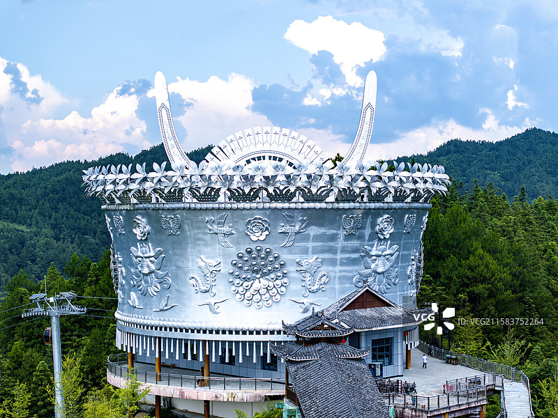 贵州黔东南西江千户苗寨图片素材