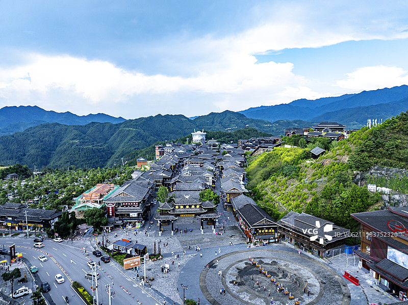 贵州黔东南西江千户苗寨图片素材