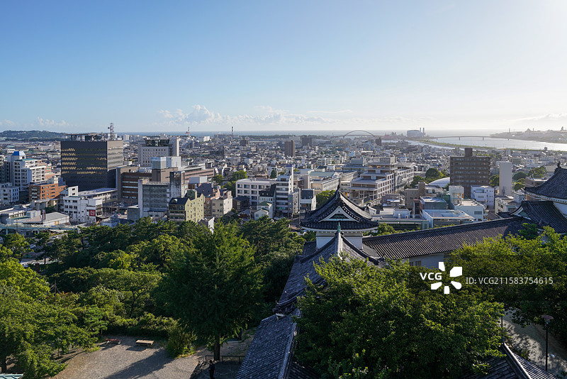 日本 关西地区 和歌山市 和歌山城图片素材