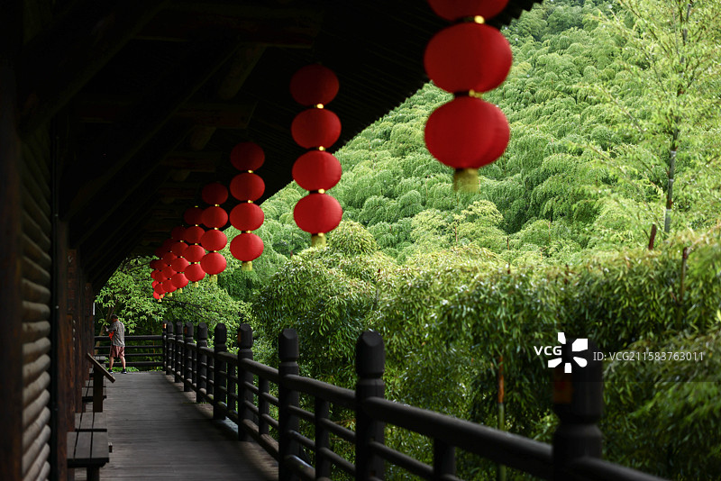 湖州长兴第一座皇家茶厂大唐贡茶院图片素材