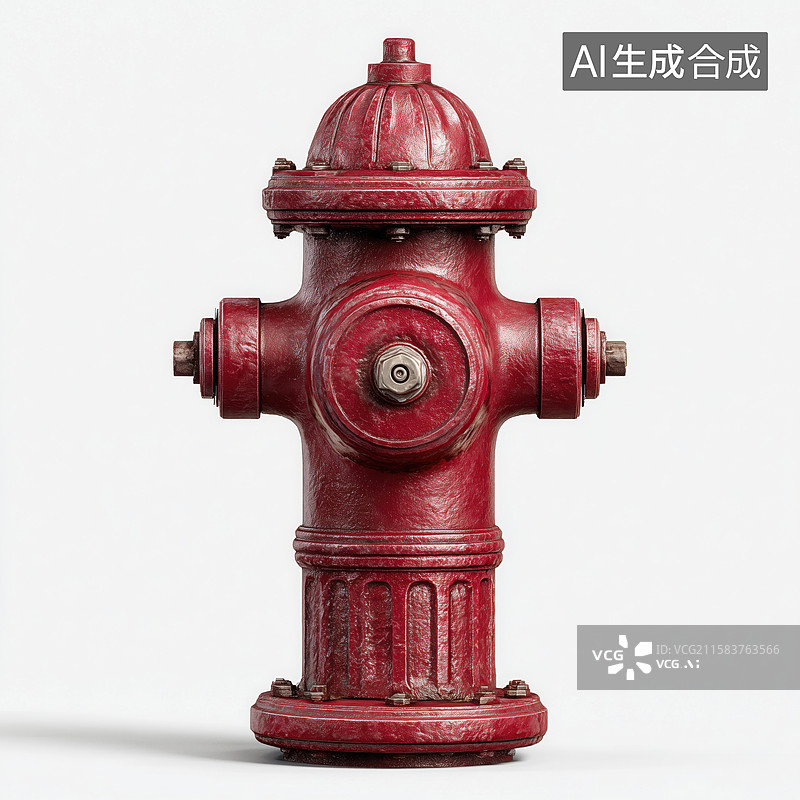 【AI数字艺术】消防栓单独元素图片素材